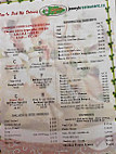 Jenny K menu