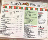 Mikey's Pizzeria Hale menu