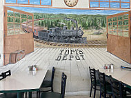 Tom's Depot Ice Cream & Grill inside