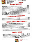 The Oink Joint Newnan menu