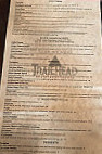 Trailhead Grill Wood Fired Pizza menu