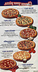 Chubby's Pizza menu