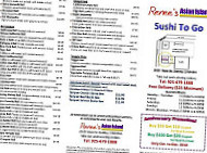 Renee's Asian Island menu