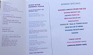 Sugarloaf Cabins Rentals menu