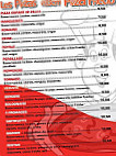 Pizza Frédo menu