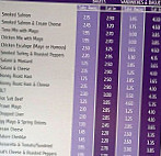 8 Rocks Deli Wine menu