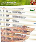 Pizza Plus menu