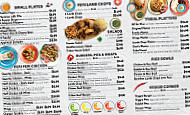 Tribos Peri Peri menu