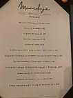 Maridaje Resto menu