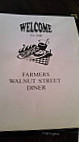 Farmers Walnut Street Diner menu