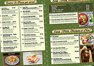 Thai Kasinee menu