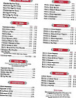 Bow Lake Chinese menu