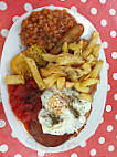 Maggie's Chippy Breakfast inside