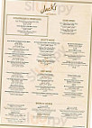 Jack's Kitchen menu