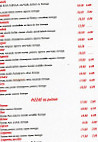 Pizzabelle menu