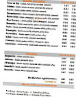 La Pizzeria de Mazan menu