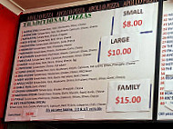 Apollo Pizza menu