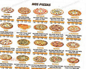 Pizza Pronto menu