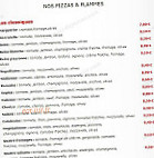 Porte d'Italie menu