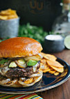 Gourmet Burger And Fries food