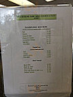 Westminster Park Golf Course Cafe menu