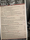 Jordy's N Jax Bbq menu