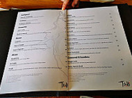 Trulli Pizzeria menu