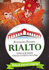 Le Rialto menu