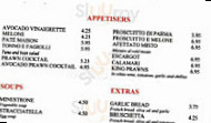 Baracca menu