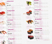 Sakura Sushi menu