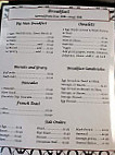 Family Cafe menu