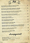 La Spaghetta menu