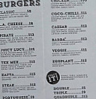 Pirates Grill menu