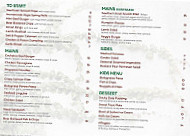 The Golden Spoon Cockatoo menu