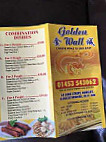 The Golden Wall menu