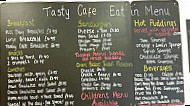 Tasty Cafe menu