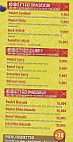 Oullins Tandoori menu