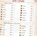 Le Grillardin menu