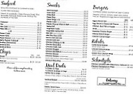 High Tide And Takeaway menu