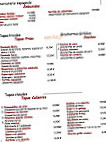 La Feria menu