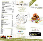 Eastern Cuisine menu