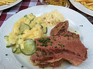 Biergarten Viktualienmarkt food