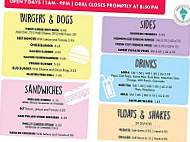 Townline Creamies menu