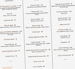 La Fleur De Mai menu