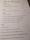 Hope and Anchor menu