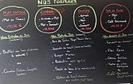 Le Grain de Poivre menu