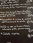 L'Absinthe menu