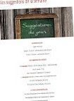 Caveau du Schlossberg menu