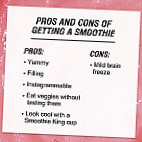 Smoothie King menu