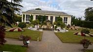 The Orangery Garden Cafe Exclusive Wedding Venue outside